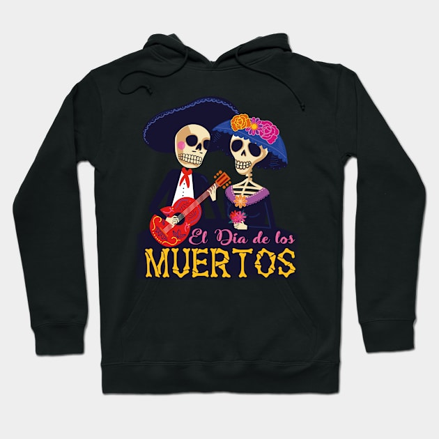 Dia De Los Muertos Hoodie by Daysy1